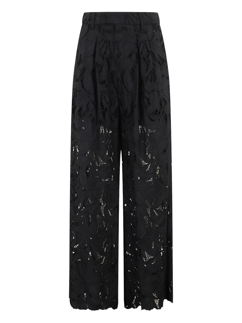 Lace trousers - Neutrals