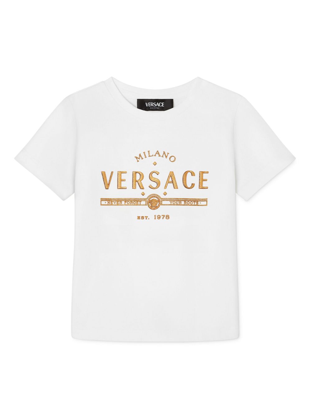 Glitter-logo T-shirt - White