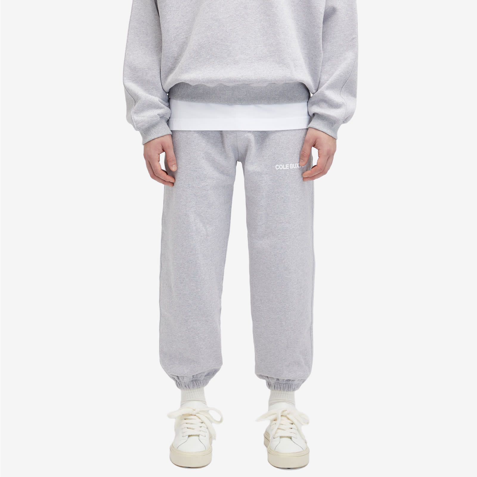 Men's Sportswear Sweat Pants in Light Grey Marl
