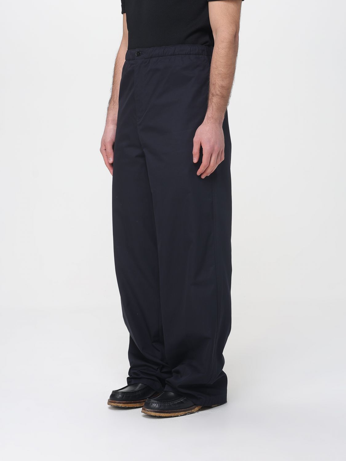 Pants Men color Blue