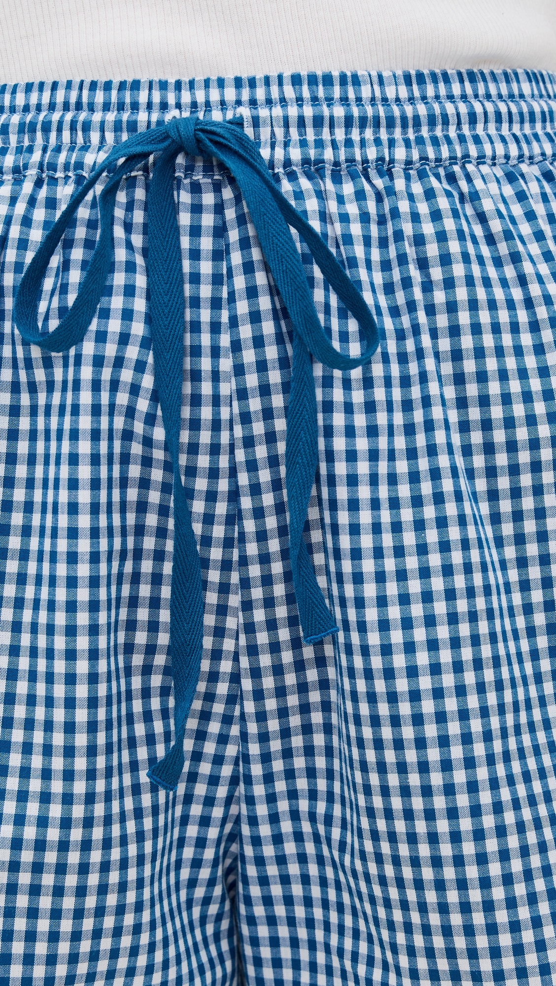 Playa Lucila Gingham Shorts Blue Gingham 