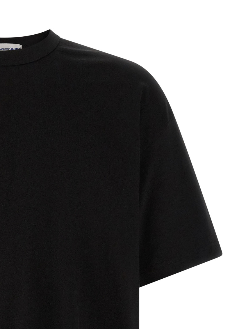Black Logo Print T-shirt