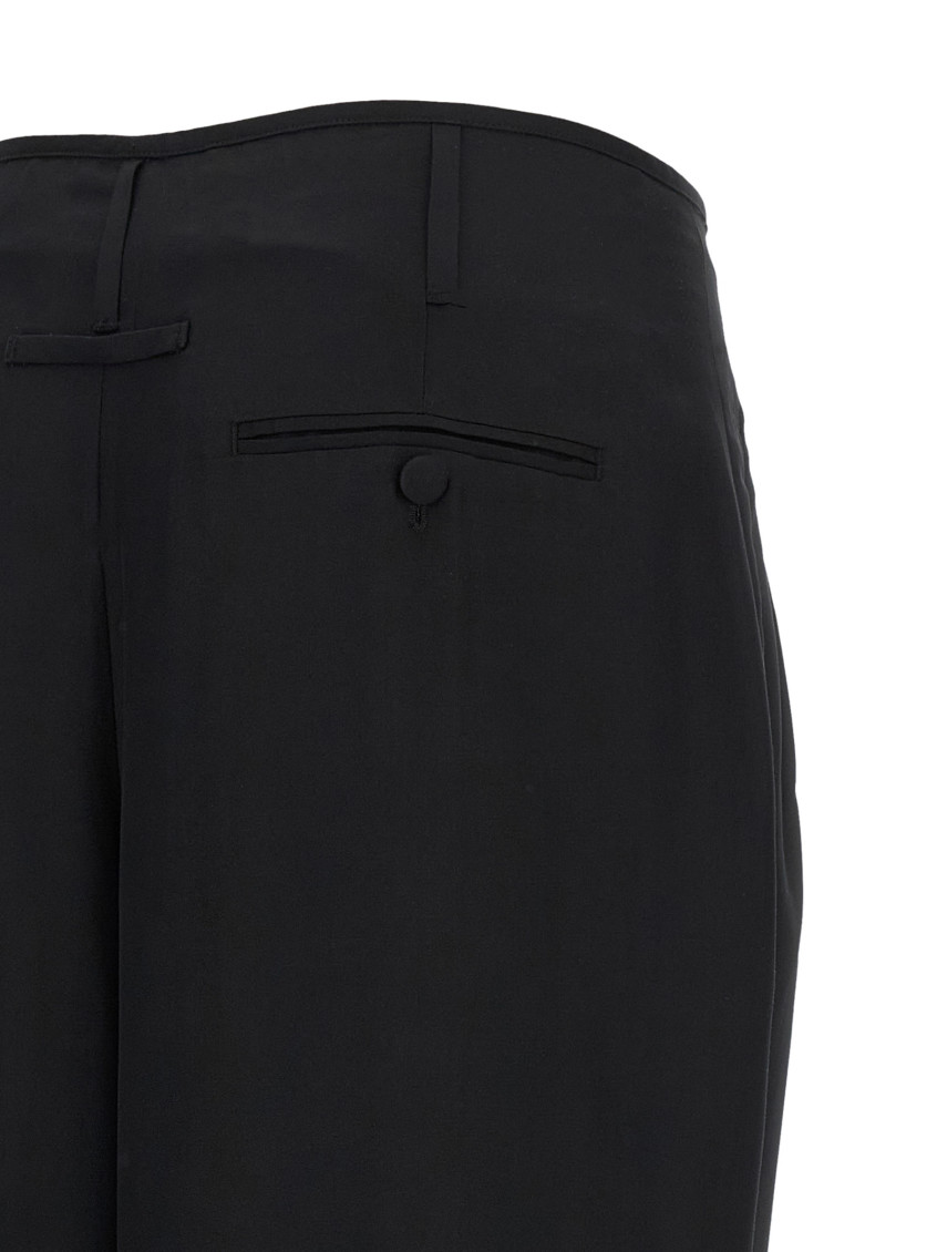 Darkpark - diana trousers pleated front cuffed he