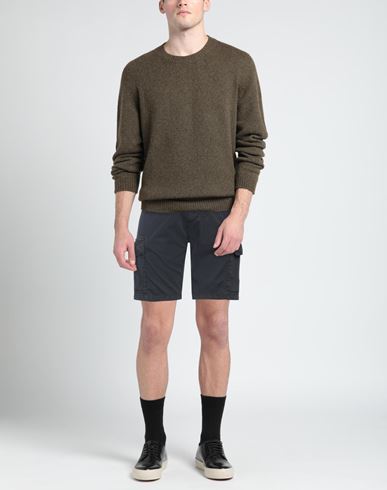 Man Shorts & Bermuda Shorts Midnight blue Size 30 Cotton