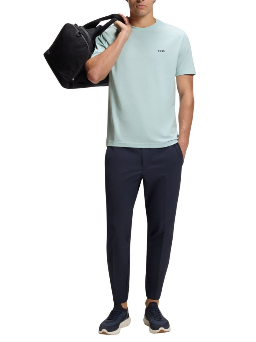 Light Blue Cotton T-Shirt