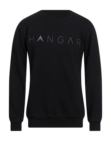 Man Sweatshirt Black Size S Cotton