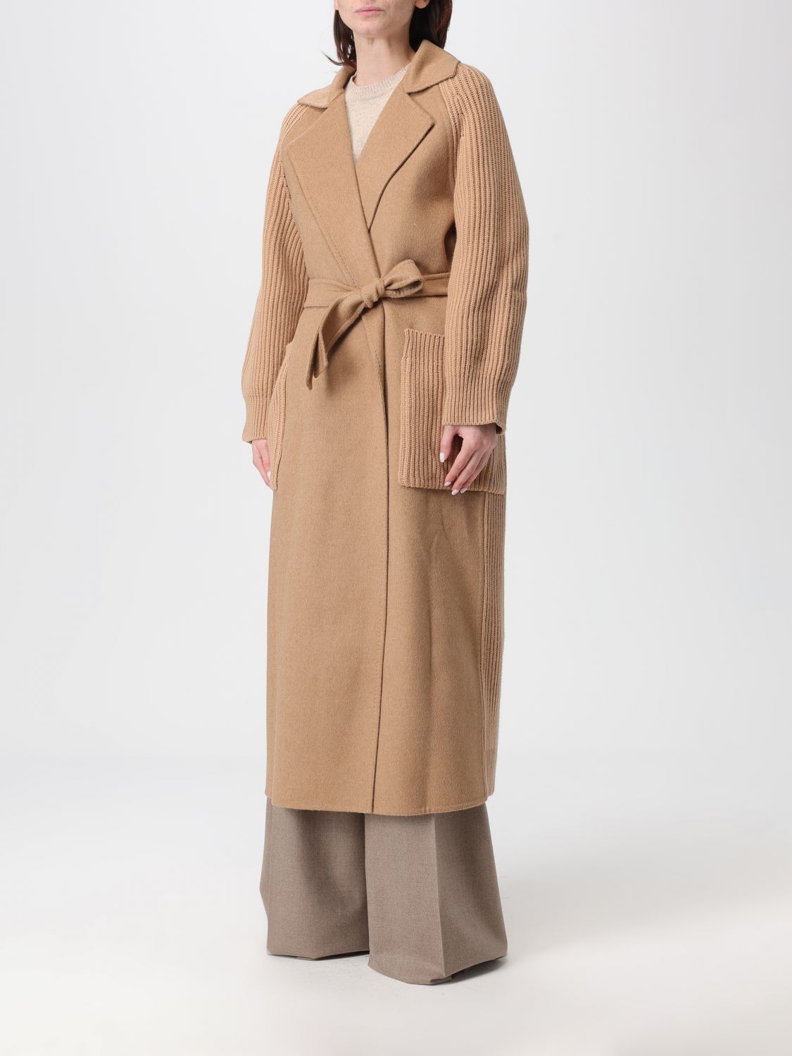Coat Woman color Beige