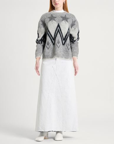 Woman Sweater Grey Size S Acrylic, Mohair wool, Polyamide, Viscose, Metal