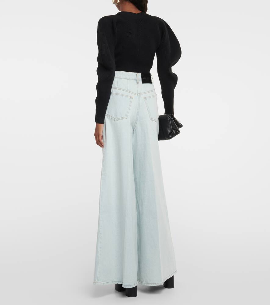 Nina Ricci Denim maxi skirt