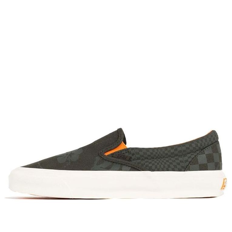 Porter-Yoshida & Co. x OG Classic Slip-On LX 'Forest Night Floral Checkerboard'