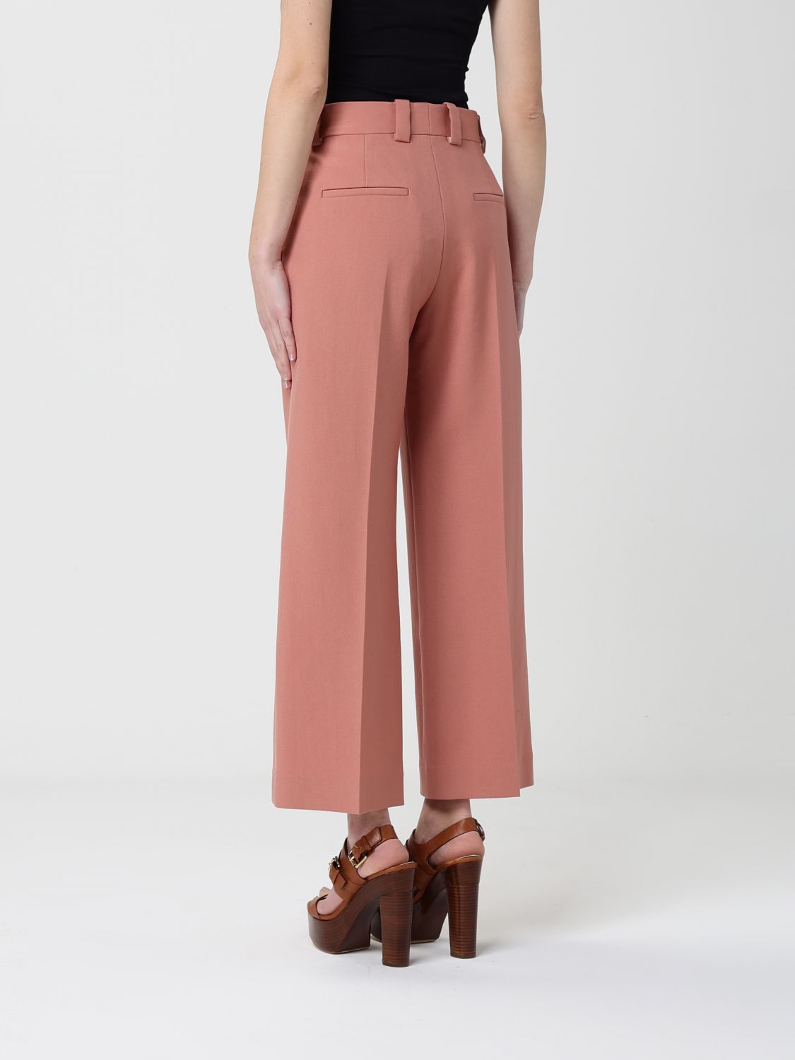 Pants CHLOÉ Woman color Pink
