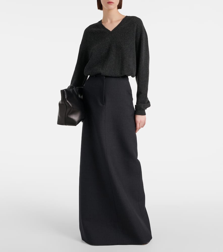 The Row Nuance leather tote bag