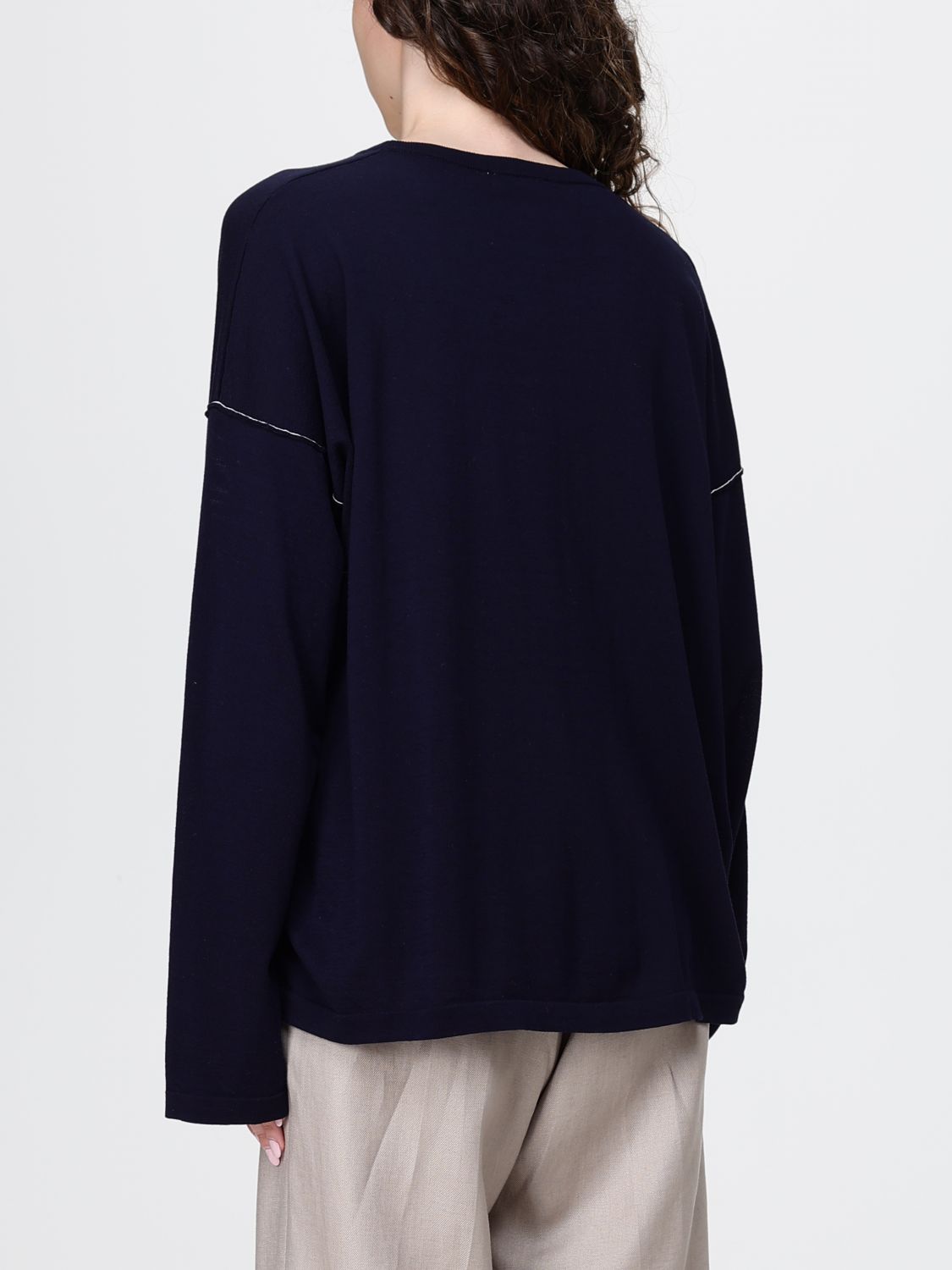 Sweatshirt Woman color Blue