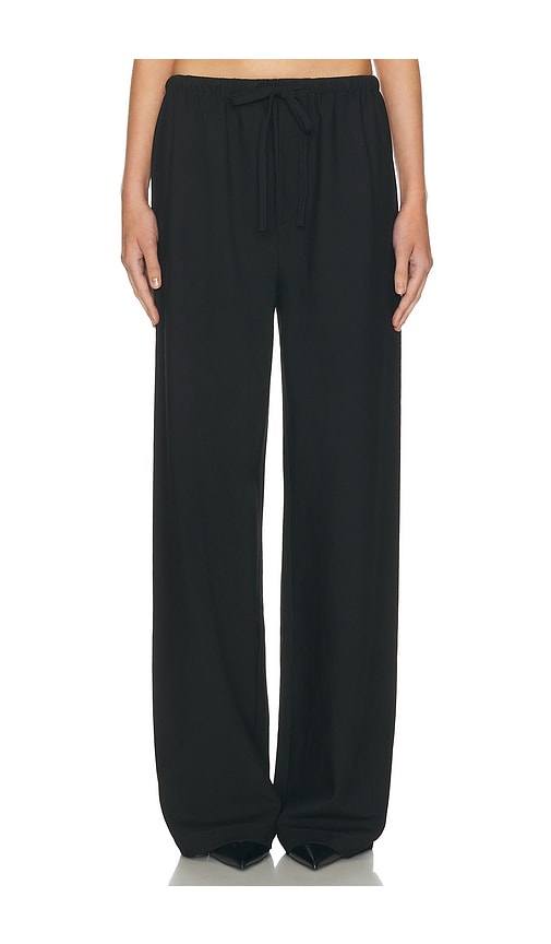 Helsa The Bias Cut Pant in Black. - XS also in L, M, S
