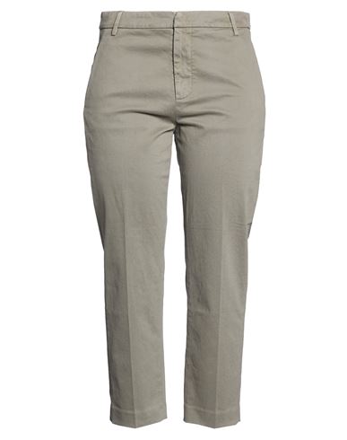 Woman Pants Grey Size 25 Cotton, Elastane