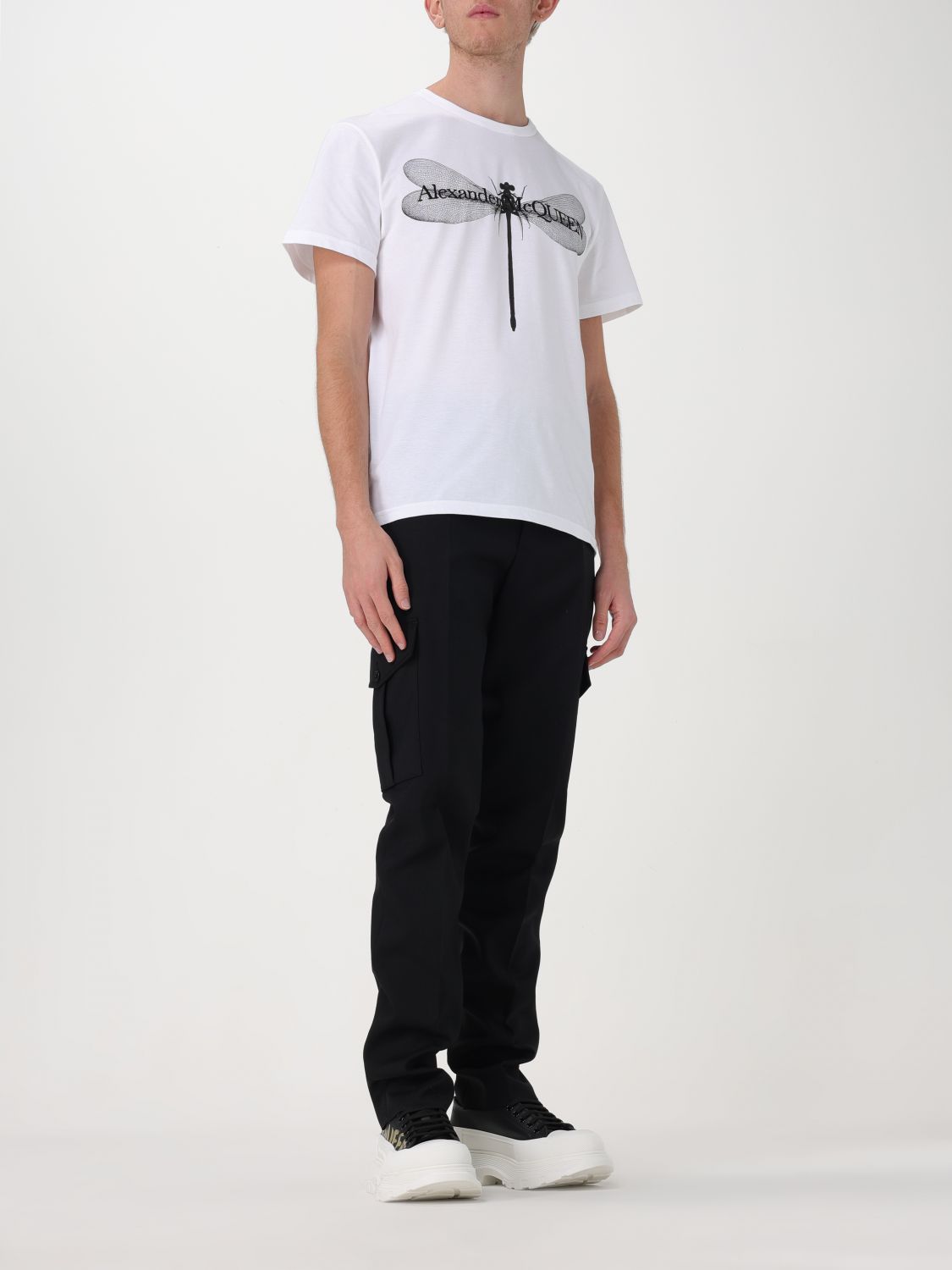 Pants Men color Black