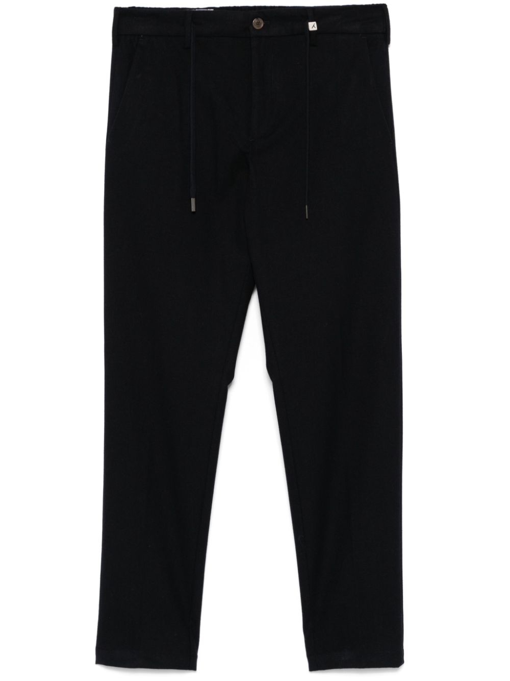 Flannel Trousers — Navy