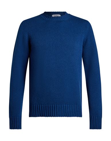 Man Sweater Blue Size 36 Cashmere