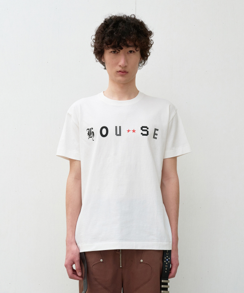 FONT-HOUSE TEE WHITE