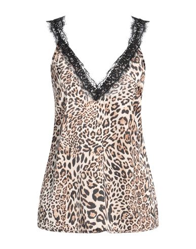 Woman Top Sand Size 4 Polyester