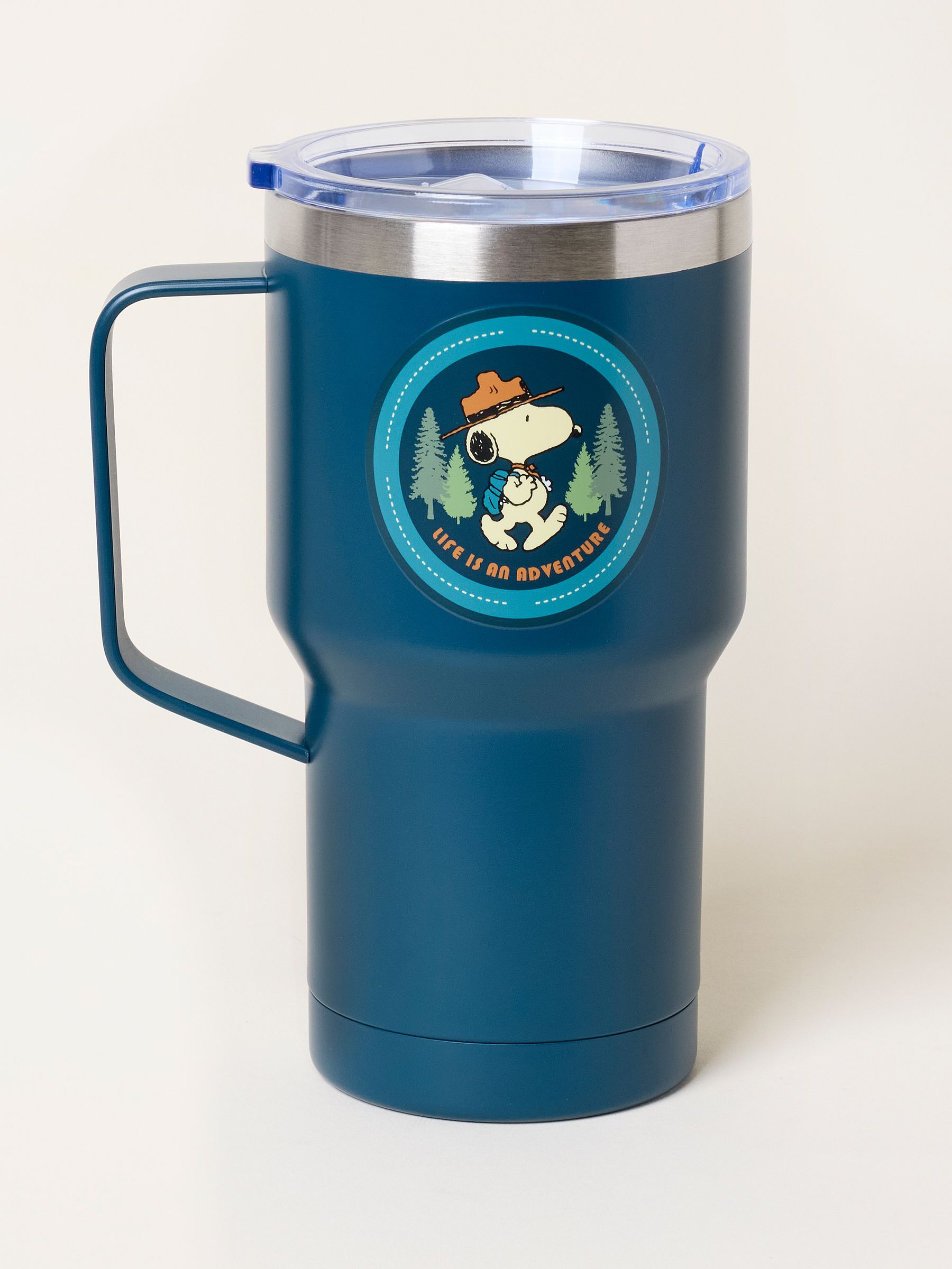 FatFace Teal Blue Snoopy Travel Mug