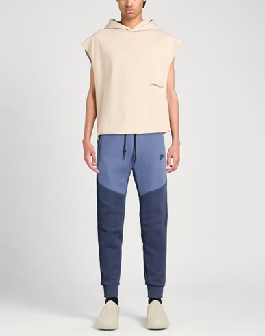 Man Pants Midnight blue Size S Cotton, Polyester
