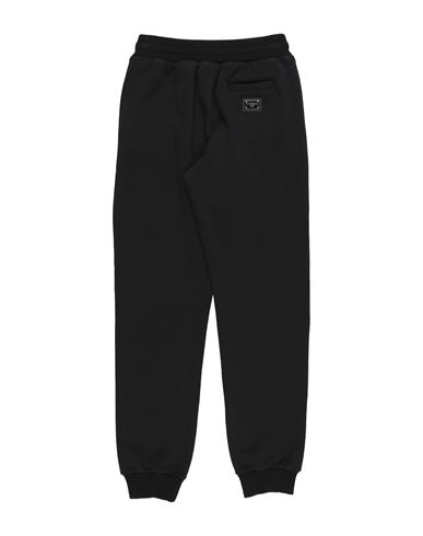 Kid Boy Pants Black Size 10 Cotton, Elastane, ABS