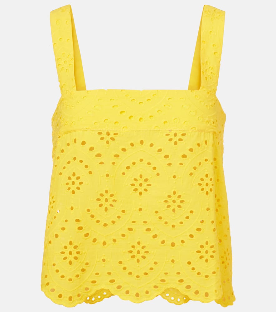 Noa broderie anglaise cotton top