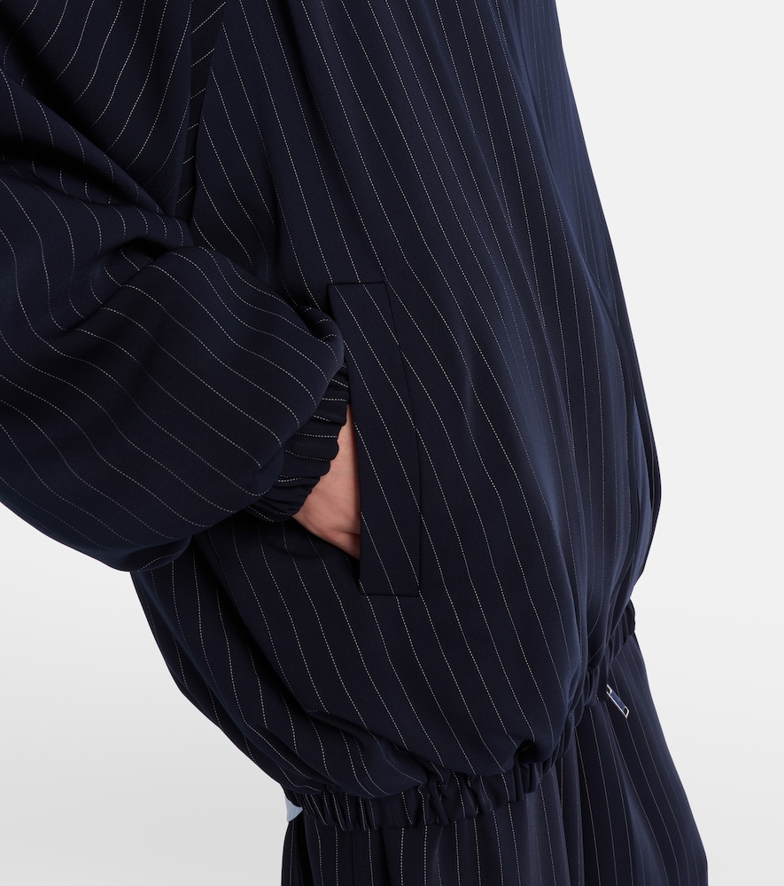 Baxter pinstripe oversized jacket