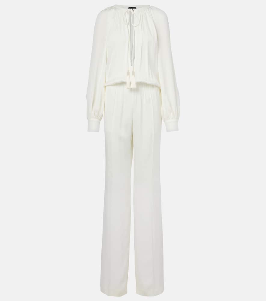 Crêpe cady jumpsuit