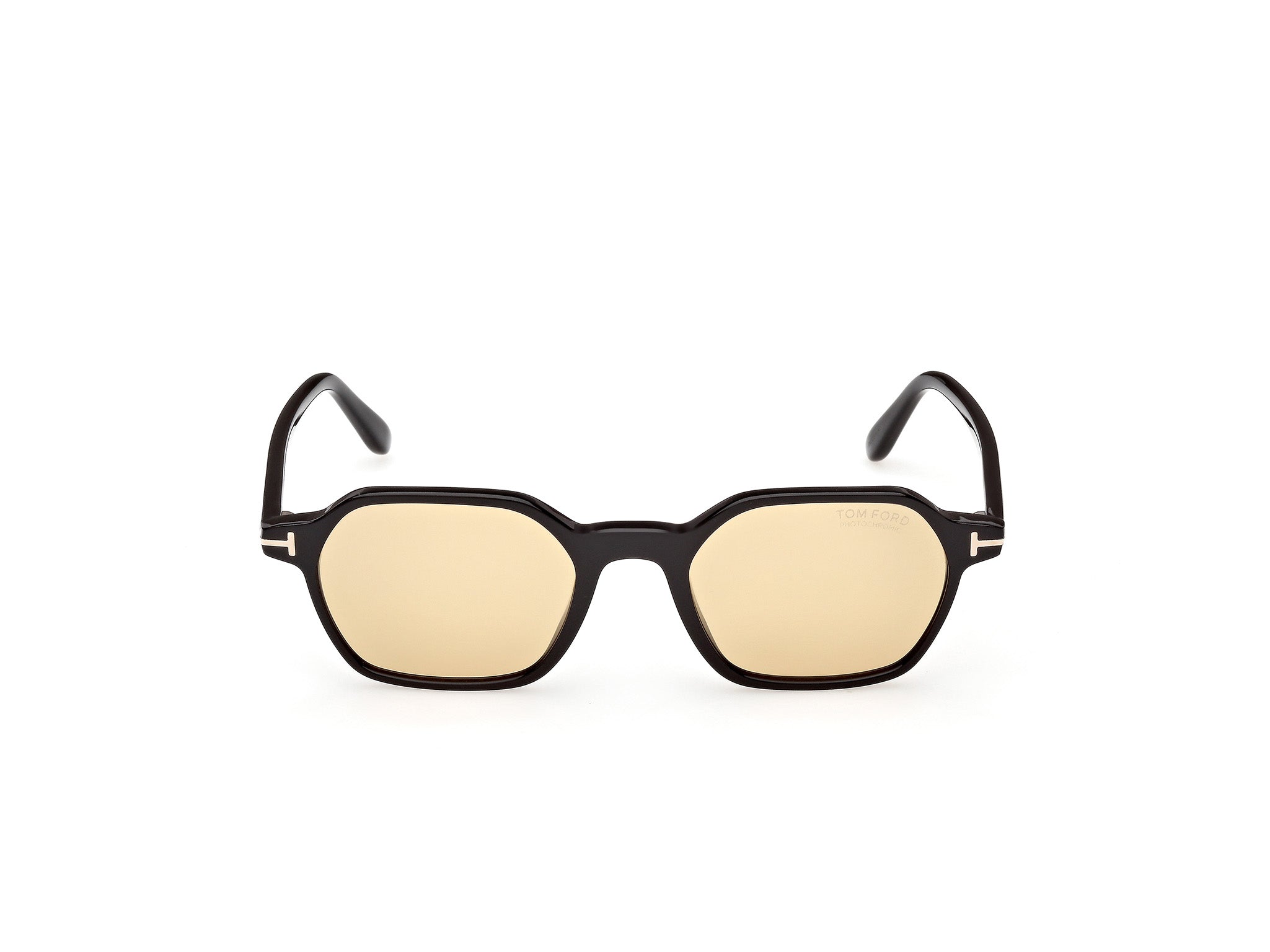 TOM FORD Man TOM FORD FT1301 JOEY-02 01E Sunglasses Acetate Black Brown Geometric Photochromic