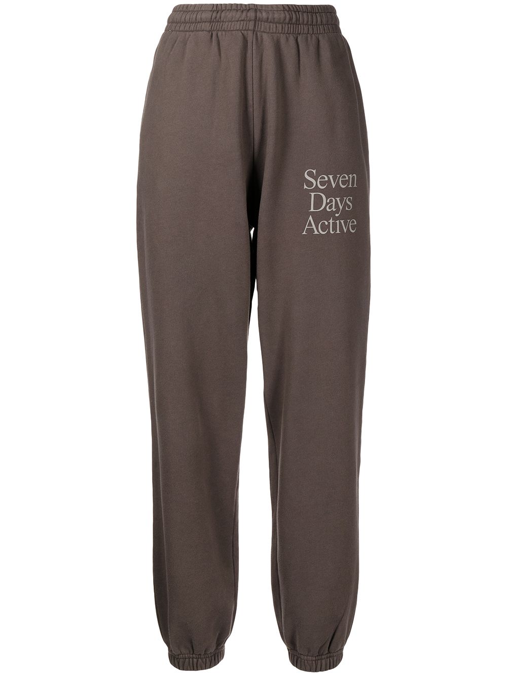 Logo-print track pants - Grey