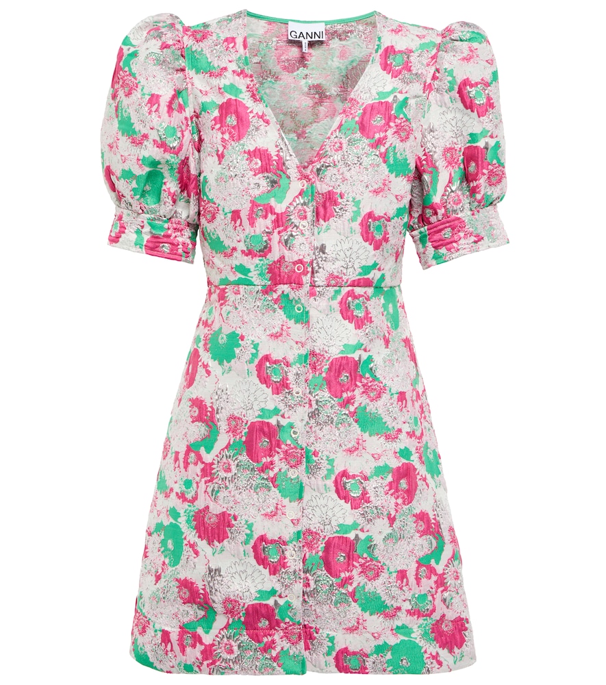 Ganni Printed minidress