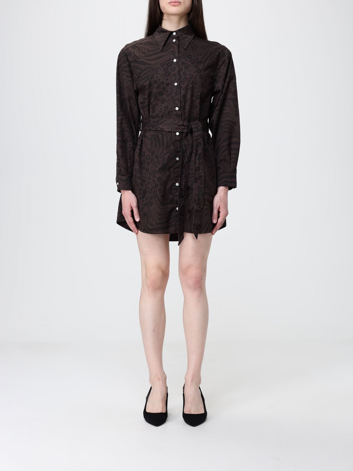 Dress Woman color Brown