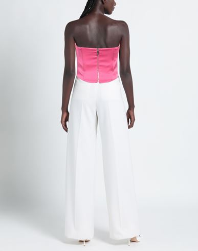 Woman Top Fuchsia Size L PES, Elastane