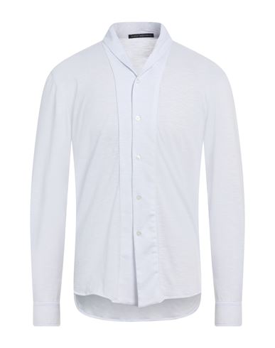 Man Shirt White Size XL Polyester, Viscose, Elastane