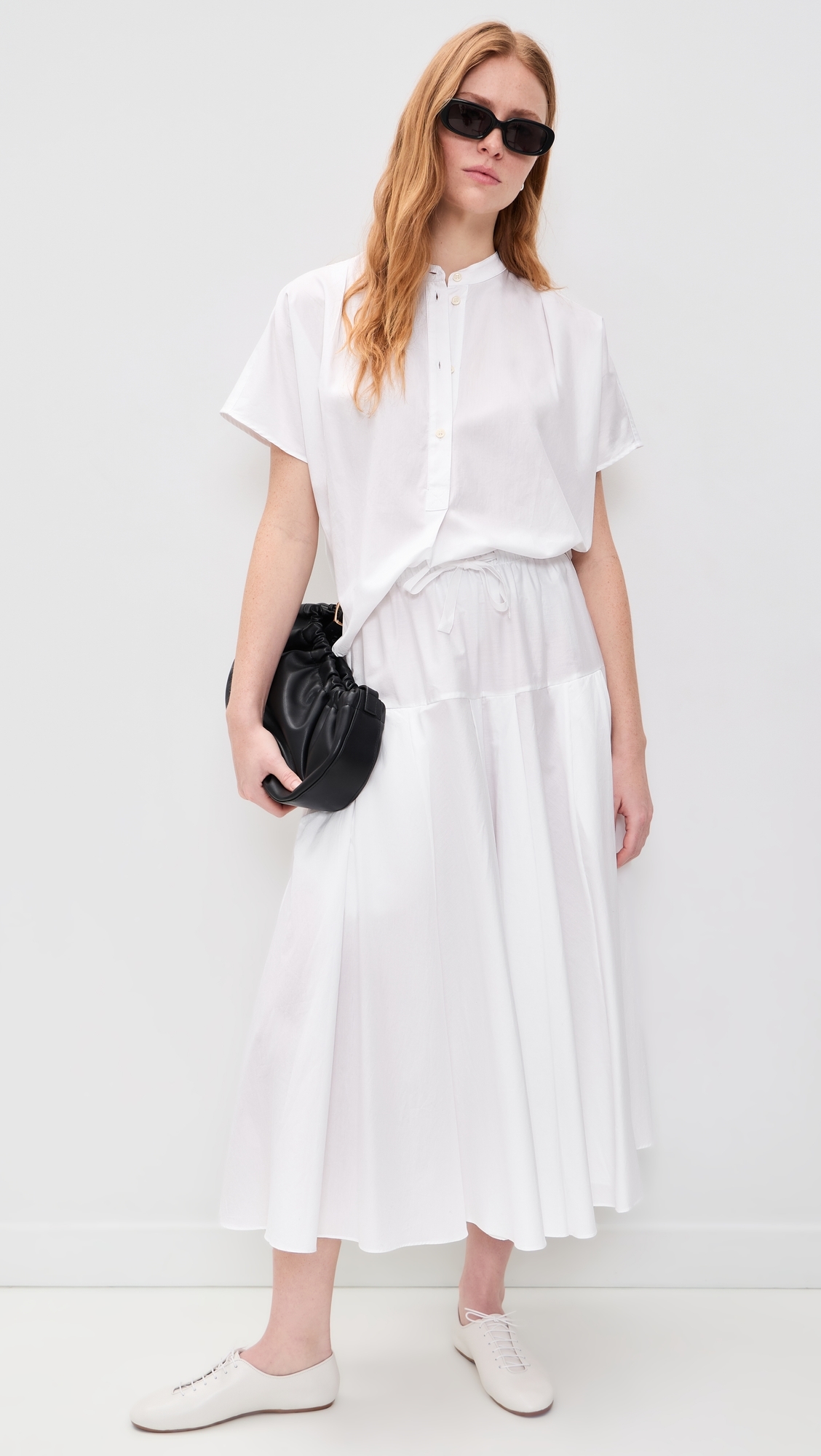 The Italian Summer Skirt White