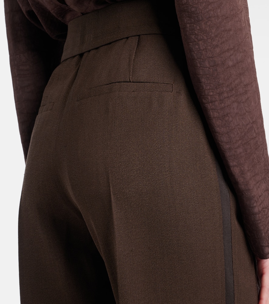 Tibau high-rise straight pants
