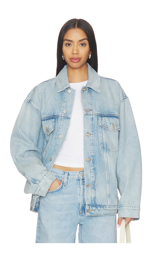 AGOLDE Evin Jacket in Blue. - XS also in S, M