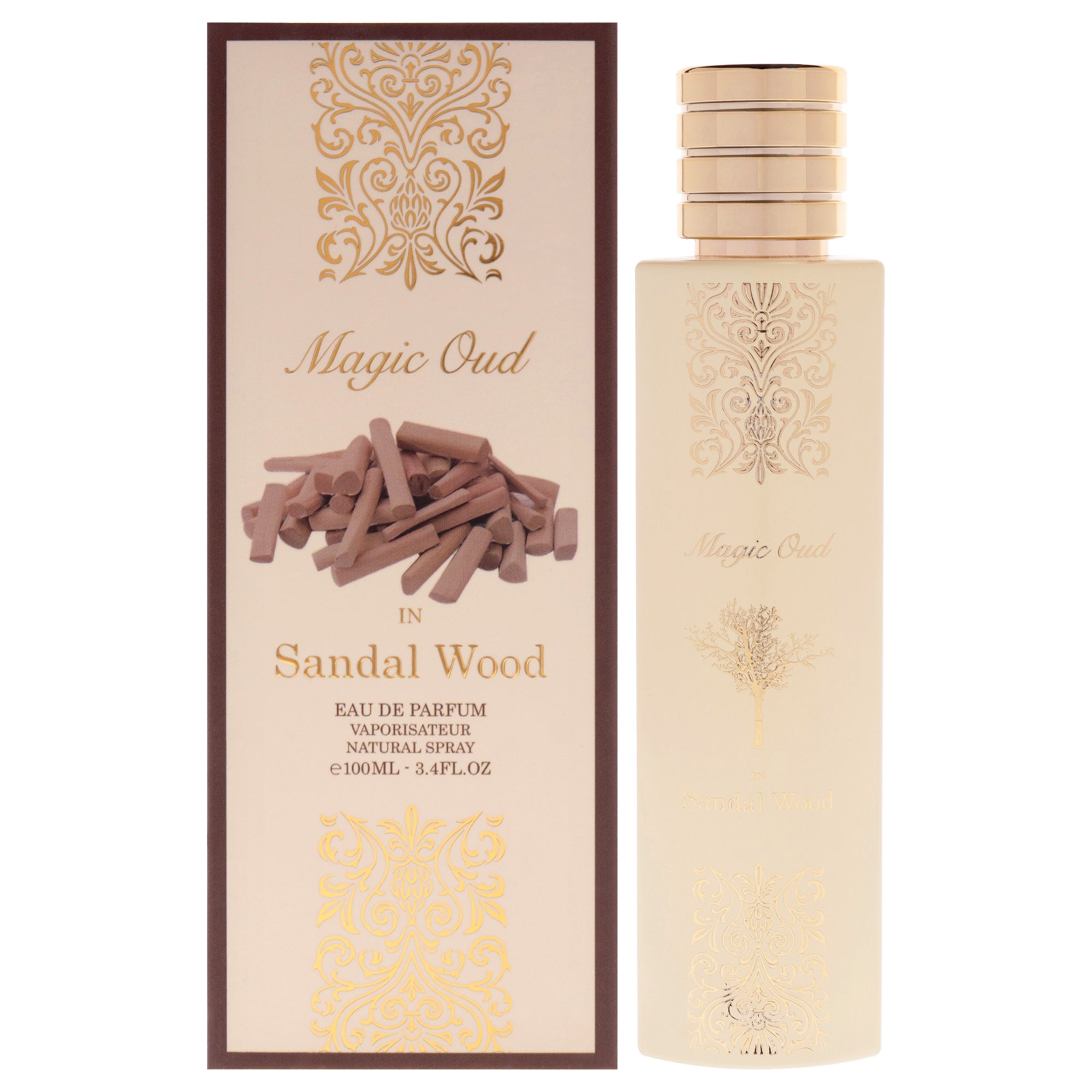 Magic Oud - In Sandalwood by for Unisex - 3.4 oz EDP Spray