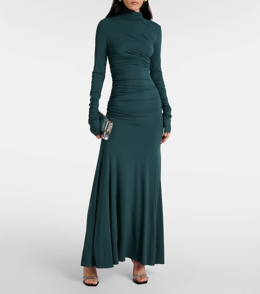Tove Delta wool and cashmere-blend shawl