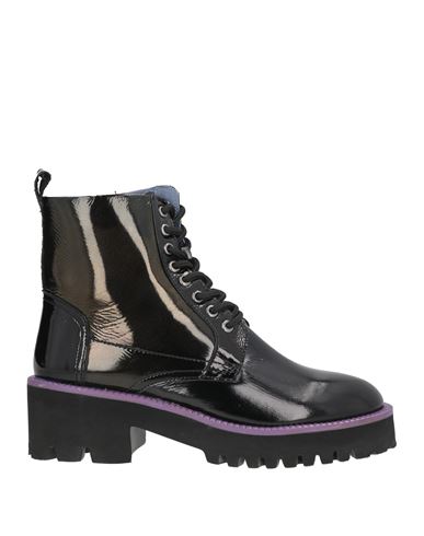 Woman Ankle boots Black Size 10 Leather