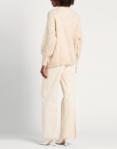 Woman Sweater Beige Size S Mohair wool, Nylon, Elastane