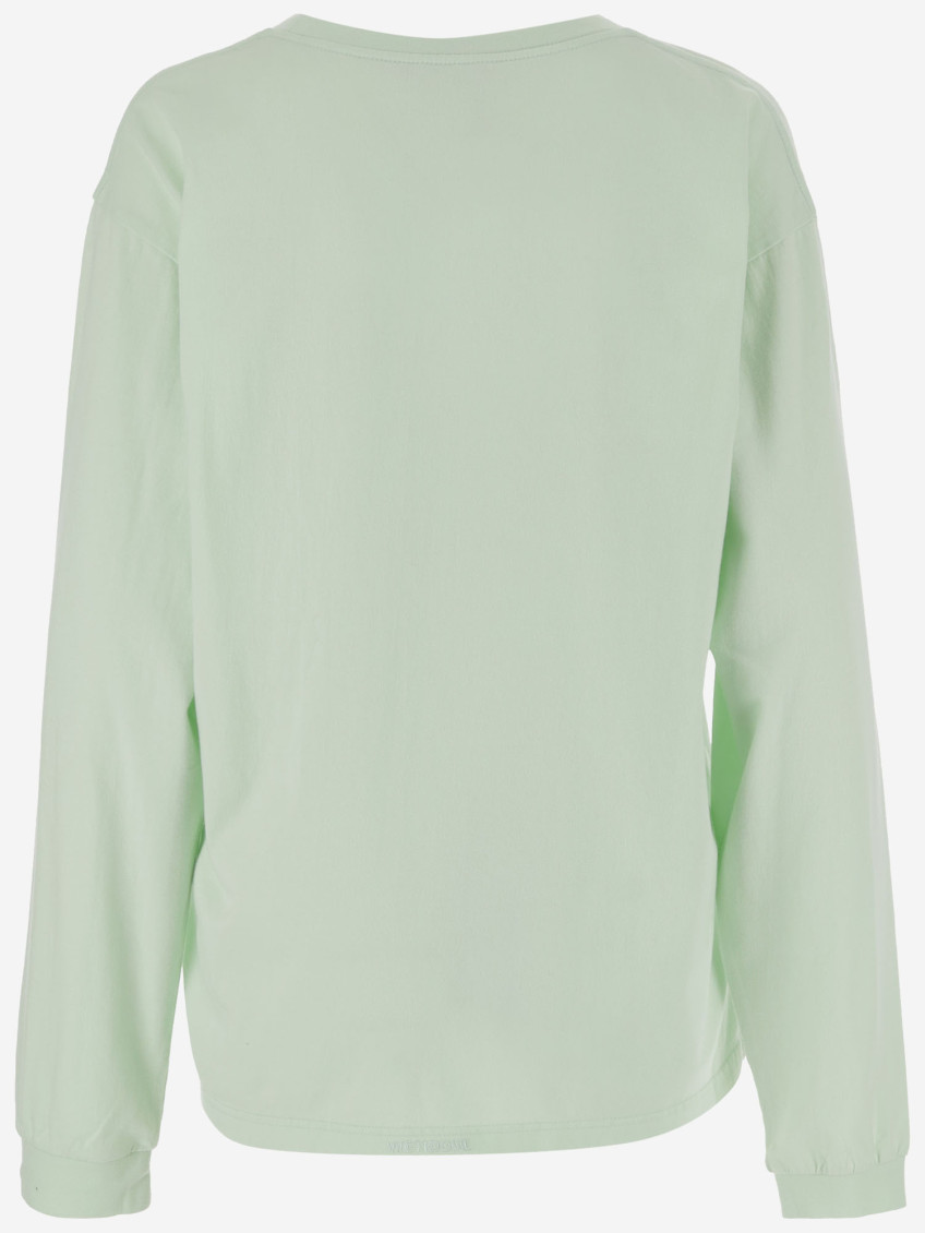 Long Sleeve Cotton Logo Shirt