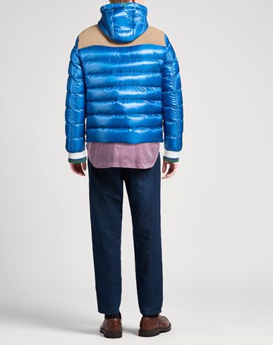 Man Puffer Azure Size 38 Polyamide