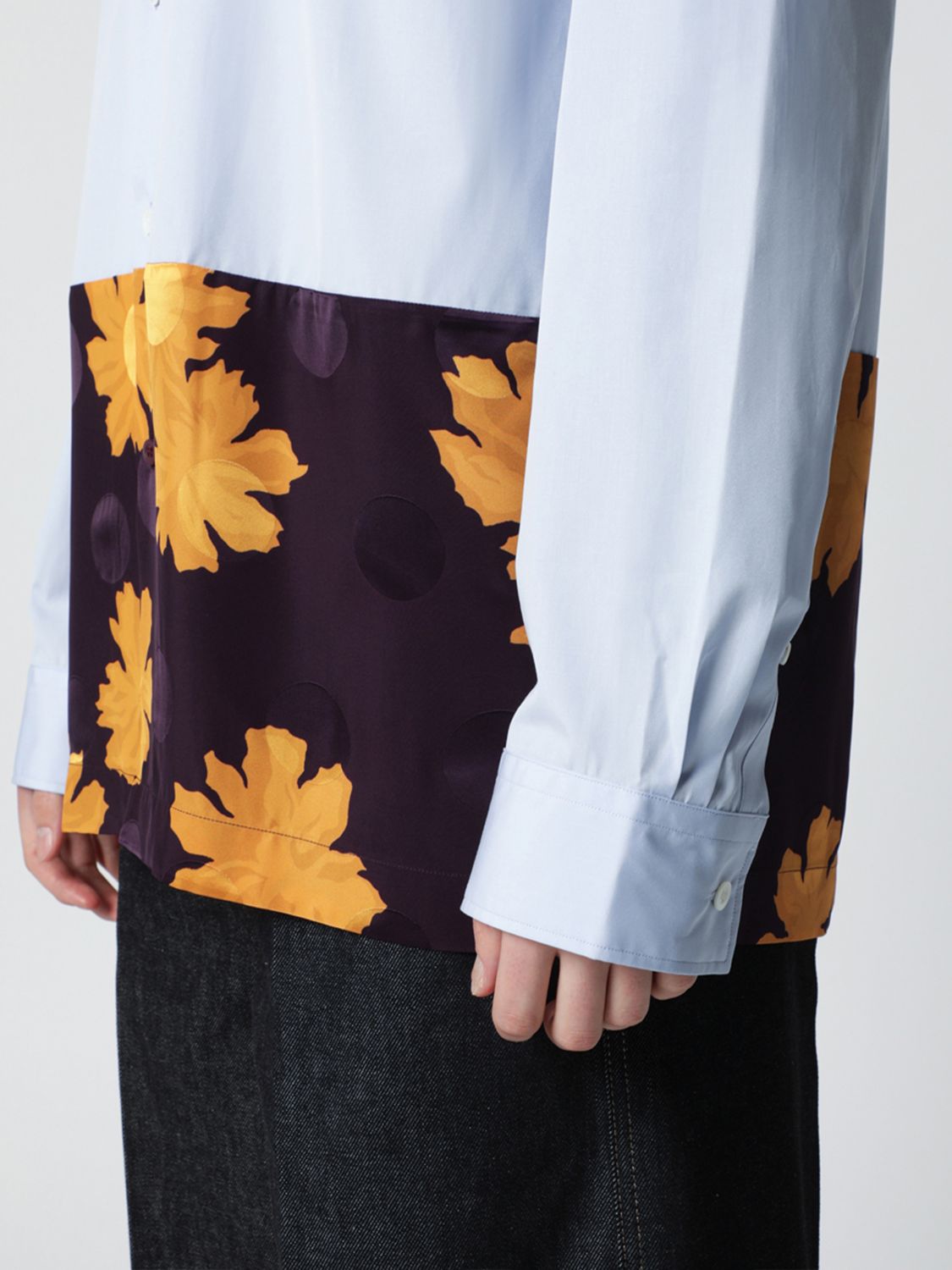 Shirt Men color Blue