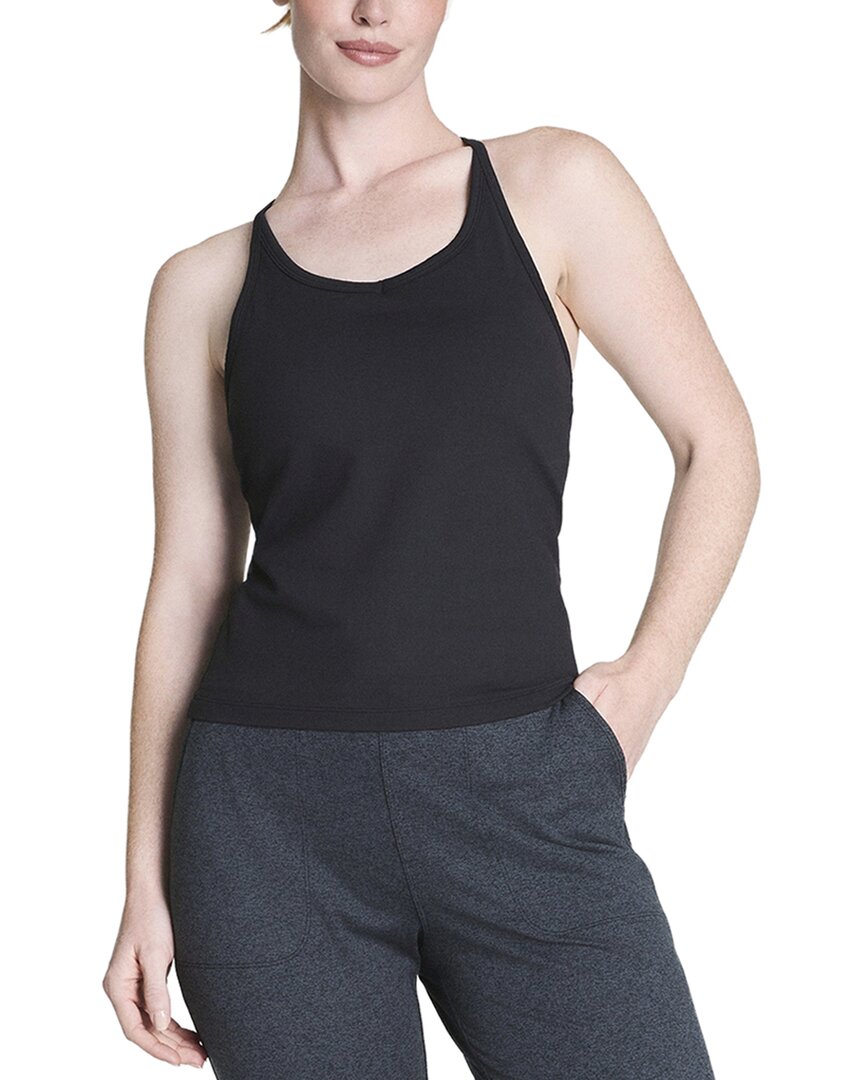 Spanx Ribbed V-Neck Shelf Tank