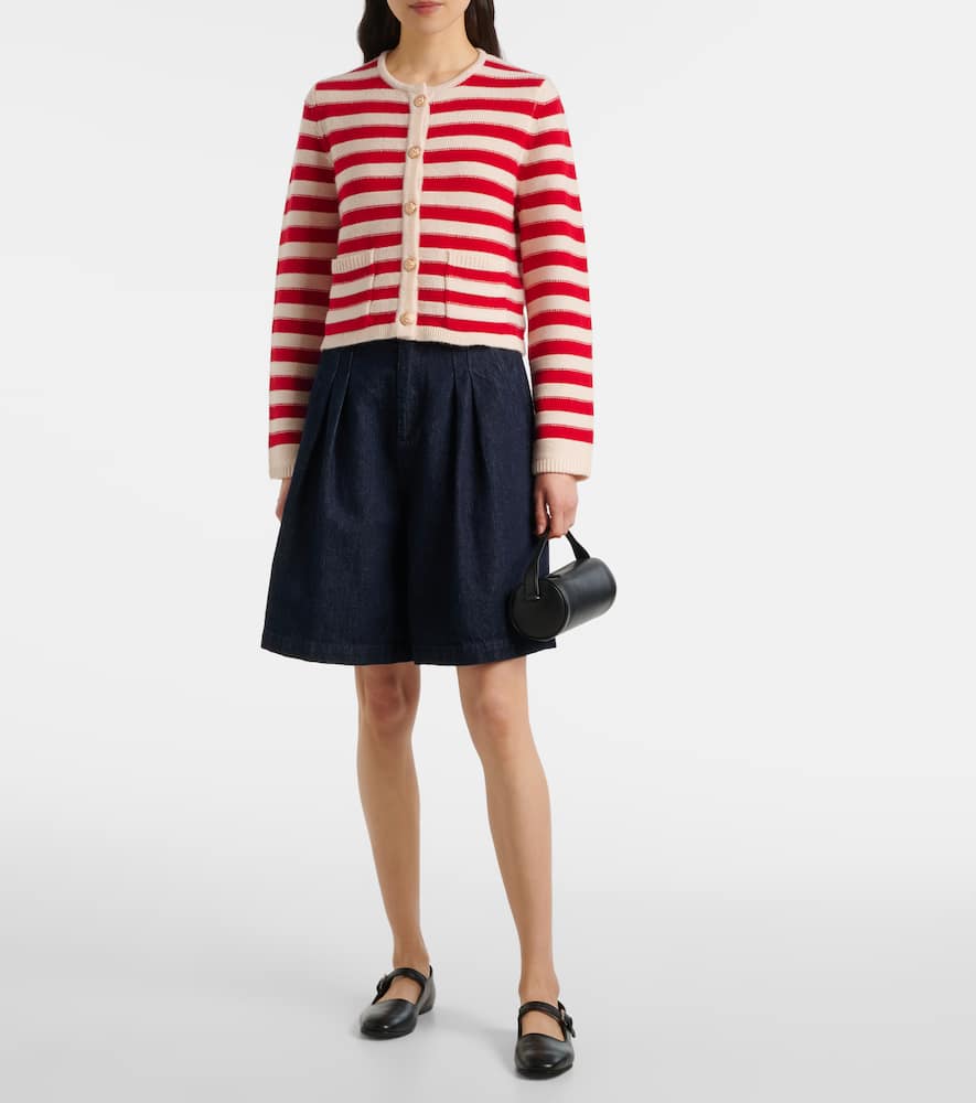 Wool and cashmere cardigan