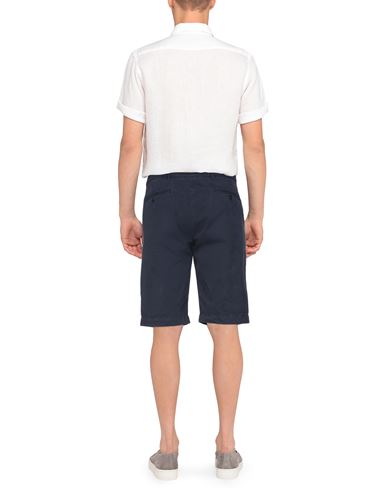 Man Shorts & Bermuda Shorts Midnight blue Size 30 Cotton