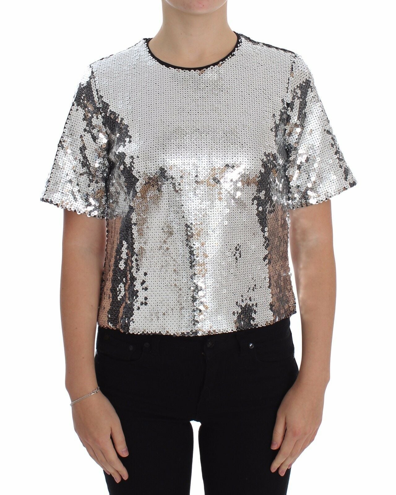 Enchanted Sicily Blouse — Silver
